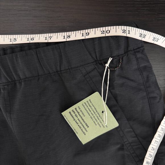 REI Trailmade Amphib Shorts Mens XXL Belted Ripstop Hiking Swim UPF 50 Black 2XL - Picture 8 of 11